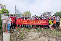 爱树护绿 共建绿色家园——球友会（中国）集团党支部参加大龙街道党委组织