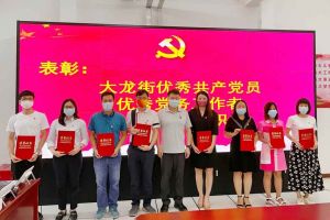 球友会（中国）集团党支部荣获先进党组织称号、陈文舒党支部书记荣获优秀党