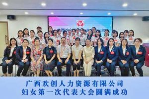 巾帼力量！广西球友会（中国）人力资源有限公司妇女第一次代表大会胜利召开